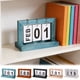 thumbnail image 1 of Calendario Plegable De Madera Calendario de mesa de madera reutilizable, decoración de escritorio, adorno artesanal, beige (1 unidad) JASKFLY, 1 of 9