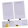 thumbnail image 4 of LAICAIW 2pcs Scratch Pad List Refrigerator Weekly Planner Memo Pad for Planning Groceries Student Portable, 4 of 7