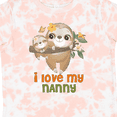 thumbnail image 4 of Inktastic Cute Sloth I Love My Nanny Boys or Girls Toddler T-Shirt, 4 of 5