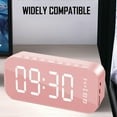 thumbnail image 5 of Réveil pour Chambre/bureau, Horloge Numérique avec Haut-Parleur Bluetooth, Réveil pour Gros Dormeurs, 5 of 5