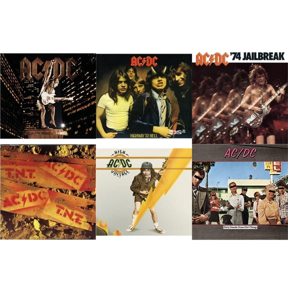Stiff Upper Lip & Highway To Hell & 74 Jailbreak & Tnt & High Voltage & Dirty Deeds Done Dirt Cheap [CD Bundle]