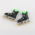 thumbnail image 2 of Mini Patins à Glace pour Doigts en Alliage Outils Modèle Jouet Trottinette pour Doigts, 2 of 4