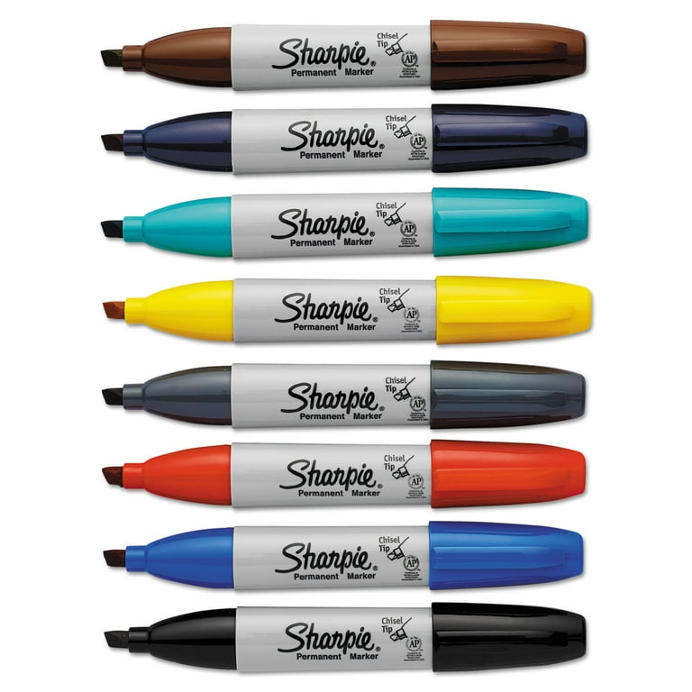Sharpie Permanent Marker Chisel Tip Assorted