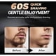 thumbnail image 4 of Waterproof Portable Electric Shaver,Mini Electrical Shaver with Magnetic Cutter, 4 of 5