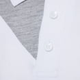 thumbnail image 6 of IROINNID Men's Stylish Stripe Printed Lapel Short Sleeve Hawaiian Style Blouse, 6 of 6