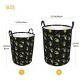 thumbnail image 5 of Bingfone Bee Floral Waterproof Foldable Laundry Hamper Bucket With Handles For Storage Bin,Clothes Hamper (Medium ), 5 of 8