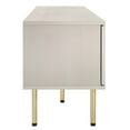 thumbnail image 4 of Media TV Stand Console Table, White, Wood, Living Room Lounge Cafe Lobby Hospitality Restaurant, Modern Contemporary HB34360, 4 of 9