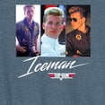 thumbnail image 3 of Top Gun - Iceman - Women's Racerback Tank Top, 3 of 5