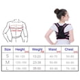 thumbnail image 5 of Posture Corrector for Kids, Upper Back Posture Brace for Teenagers Under Clothes Spinal Support to Improve Slouch, Prevent Humpback, Relieve Back Pain, 5 of 5