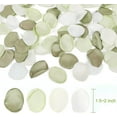thumbnail image 2 of NOGIS 200Pcs Silk Rose Petals Artificial Flower Petals for Christmas Weddings Sage Green Fake Rose Petals Flower Girl Aisle Romantic Decoration Dinner Table Centerpieces Proposal(3 Color Mixes), 2 of 8
