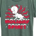 thumbnail image 3 of Casper the Friendly Ghost - Holiday Spirit - Women's Short Sleeve Graphic T-Shirt, 3 of 5