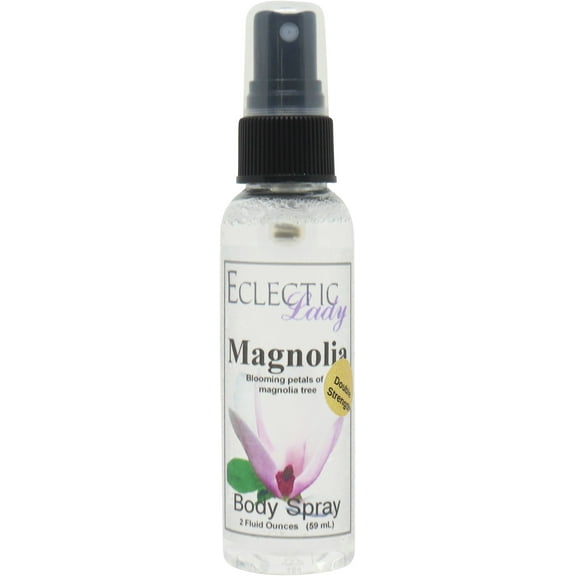 Magnolia Body Spray, Eclectic Lady, Hydrating Mist, Unisex (Double Strength), 2 oz