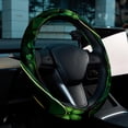thumbnail image 6 of Saint Patrick's Day Car Wheel Covers Steering Wheel Covers Steering Wheel Cover 14.5 Inch Printing PVC Leather Auto Accessories, 6 of 6