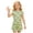 Z-22 Green, variant on Gubotare Pajamas Set for Girls Little Girl's Pajama Sets Printed Short Sleeve Button Tops Shorts Sleepwear PJ's 5T 6T (Blue,5-6 Years)
