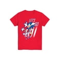thumbnail image 4 of Sonic the Hedgehog Boys' Graphic Tee with Short Sleeves, Let's Go, Sizes 4-18, 4 of 5
