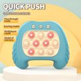 thumbnail image 1 of Decompression Breakthrough Puzzle Game Machine Speed Push Game Console Children Press Music Whack A Mole Decompression Artifact Puzzle Boys And Girls Toys, 1 of 4