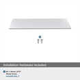 thumbnail image 5 of Amerock Edge Pulls 3-3/4 inch (96mm) Center-to-Center Polished Chrome Cabinet Edge Pull, 10 Pack, 5 of 6