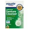 Equate Effervescent Antibacterial Denture Cleanser Tablets, Mint Fresh, 84 Count, Compare to Polident® Antibacterial Denture Cleanser