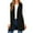 Black, variant on Fleece Vests for Women Long Hooded Fuzzy Jackets Open Front Sleeveless Cardigan Fall Winter Fashion Casual Outerwear New Womens Jackets Fall Gray M