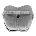 thumbnail image 2 of Almohada El Dormir De La Pierna, Almohada Lavable Favorable De La Rodilla De La Espuma De La Memoria De La Cubierta Para La Oficina ANGGREK Gris, 2 of 8
