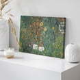 thumbnail image 4 of HFDF Canvas Print Wall Art Flowers by Gustav Klimt People Historic Illustrations Fine Art Traditional Scenic Colorful Multicolor Ultra for Living Room, Bedroom, Office 20x16inch Framed, 4 of 6