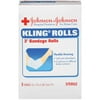 Johnson & Johnson Johnsons Kling Rolls Bandages Rolls, 5 ea