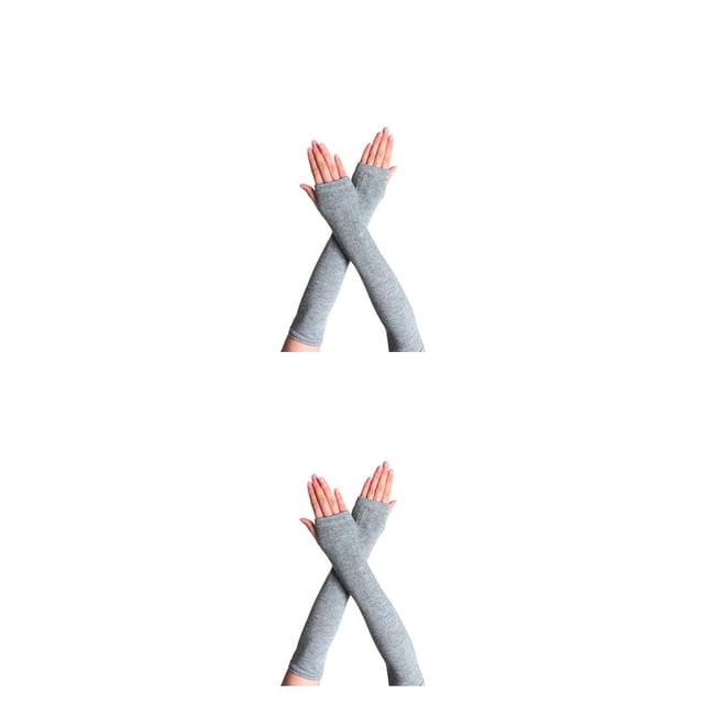 Guantes sin dedos Injueey para niña tejido artesanal otoño invierno Type8 NO8