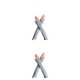 thumbnail image 3 of Guantes sin dedos Wosthever para niña gris claro 2Conjunto, 3 of 6