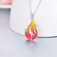 thumbnail image 2 of Colgante PELOVNY Flame Nation en plata de ley, 2 of 6