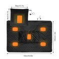 thumbnail image 4 of Manta Calentadora Para El Cuerpo Con Calefacción De 6 Áreas, Manta Eléctrica Suave, Calentamiento Rápido Para Invierno, 4 of 6
