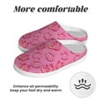 thumbnail image 6 of Daiia Cute Cowgirl Print Women’s Fuzzy Slippers Memory Foam Lightweight House Shoes Cozy Loafer Flannel House Shoes-39/40, 6 of 7