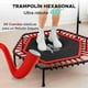 thumbnail image 2 of Trampolín Brincolín X-RUSH Plegable Ejercicio Fitness Con Manillar 40" (101 cm) Aeróbico, 2 of 7