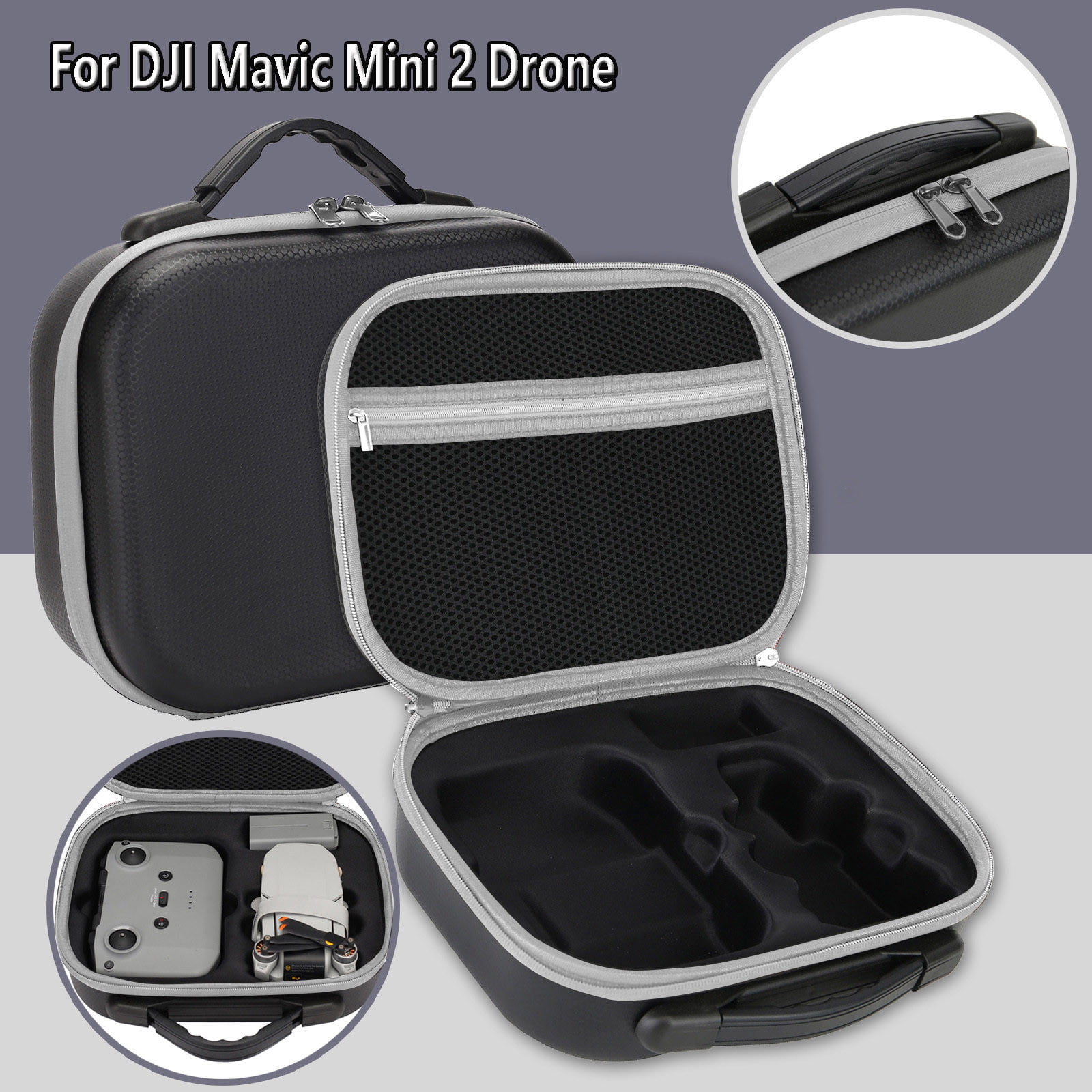 Mavic Mini 2 Waterproof Bag DJI Mini 2 Handbag Accessories DJI Mini and SE Carrying Bag Accessories DJI Mini 2 Bag Shoulder Bag for DJI Mavic Mini and Mini SE Drone Kit