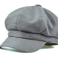 thumbnail image 3 of CoCopeaunts Newsboy Cap Spring Summer Women Hat Vintage Octagonal Beret Hats for Men Beret Breathable Linen Artist Painter Hat, 3 of 7