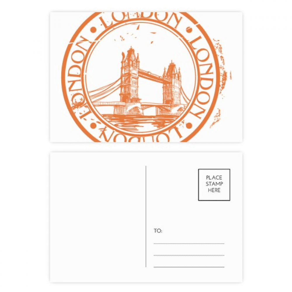 london england classic country city postcard set birthday mailing thanks greeting card