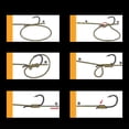 thumbnail image 2 of 50pcs Fluorescent Fishing Hooks Carbon Steel Fishing Hooks, 2 of 4