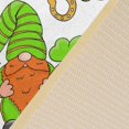 thumbnail image 5 of SKYSONIC St. Patrick's Day Irish Gnomes Door mat Non Slip Floor Door Rug Soft Floor Mat for Kitchen Garden Bedroom Indoor Outdoor Entrance Home Holiday Decoration 23.6" x15.7", 5 of 7
