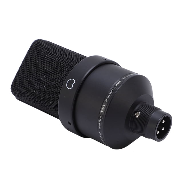 Micrófono De Condensador XLR Grabación De Estudio, Kit De Diafragma De 26 Mm Para Recogida De Sonido Transparente, Montaje De Choque, Parabrisas, Cable XLR Para Podcasting,