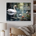 thumbnail image 1 of Designart Forest framed wall Art, Forest Sawns In Forms I , Forest framed wall art decor, White Traditional White Framed Wall Art, 20x12 inches White Color Frame, 1 of 5