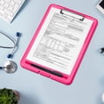 thumbnail image 4 of SITHON Nursing Clipboard with Storage, Heavy Duty Portable Writing A4 Clipboard with Compartment Organizer for Nurse Doctor Medical Professionals Teachers Sales Office, Magenta, 4 of 7