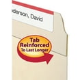 thumbnail image 5 of Smead 15337 File Folder, 1/3 Cut Third Position, Reinforced Top Tab, Legal, Manila, 100/Box, 5 of 8