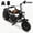 BLACK, variant on QEASET 40cc Gas Power 4 Stroke Mini Pit Dirt Bike Pull Start for Tweens with 6" Wheels, BLUE