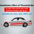 thumbnail image 7 of Car Door Entry Guards Scratch Cover Protector Paint Threshold Guard,Door sill Protector,Front Rear Door Entry Sill Guard Scuff Plate for Most Cars,2.7in9.8ft(7cm*3m) Transparent, 7 of 7