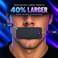 thumbnail image 4 of REM Tape - Mouth Tape For Sleeping - Extra Large (30 Pack). Strong Hold, Gentle Removal. Latex Paraben & BPA Free. CPAP & Beard Friendly. One Month Supply!, 4 of 9