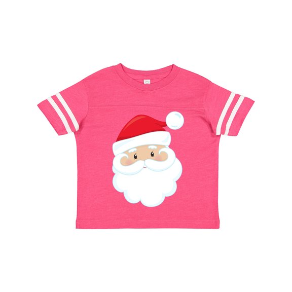 Inktastic Santa Claus, Smiling Santa, Santa Hat, Christmas Boys or Girls Toddler T-Shirt