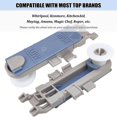 thumbnail image 4 of 8561996 Dishwasher Upper Rack Wheel Adjuster WP8561996 for Whirlpool Maytag KitchenAid Magic Chef Dishwasher Upper Dishrack Roller Replacement Parts AP6285708 PS11746477 W10889280 (2Pcs), 4 of 8