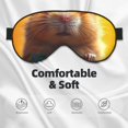 thumbnail image 3 of Fuzoiu Hawaiian Style Guinea Pig Print Sleep Masks,Eye Masks with Adjustable Strap for Sleeping,Night Eye Shade for Women Men,Eye Cover for Full Night's Sleep, Travel and Nap, 3 of 7
