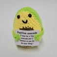 thumbnail image 2 of Patata Positiva Divertida Juguete de patata de punto con tarjeta positiva Muñecas de ganchillo inspiradoras Regalos de alegría (K), 2 of 6