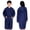 Navy Blue Dolphin, variant on ALLEN & MATE 100% Cotton Hooded Kids Bathrobe with Zipper, 380 GSM Safety Certified Quick Dry Changing Robe for Boys & Girls