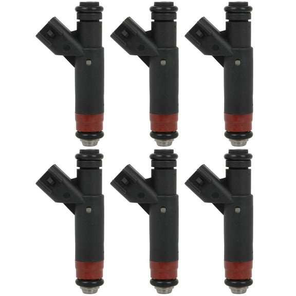 4 Holes SCITOO Fuel Injectors Suitable with 2000-2007 for Ford for Taurus,2000-2005 for Mercury for Sable Automotive engine Fuel Injector Replace FJ320,800-1323N,FJ10538,CM5130,89052841,MP-10073 6Pcs